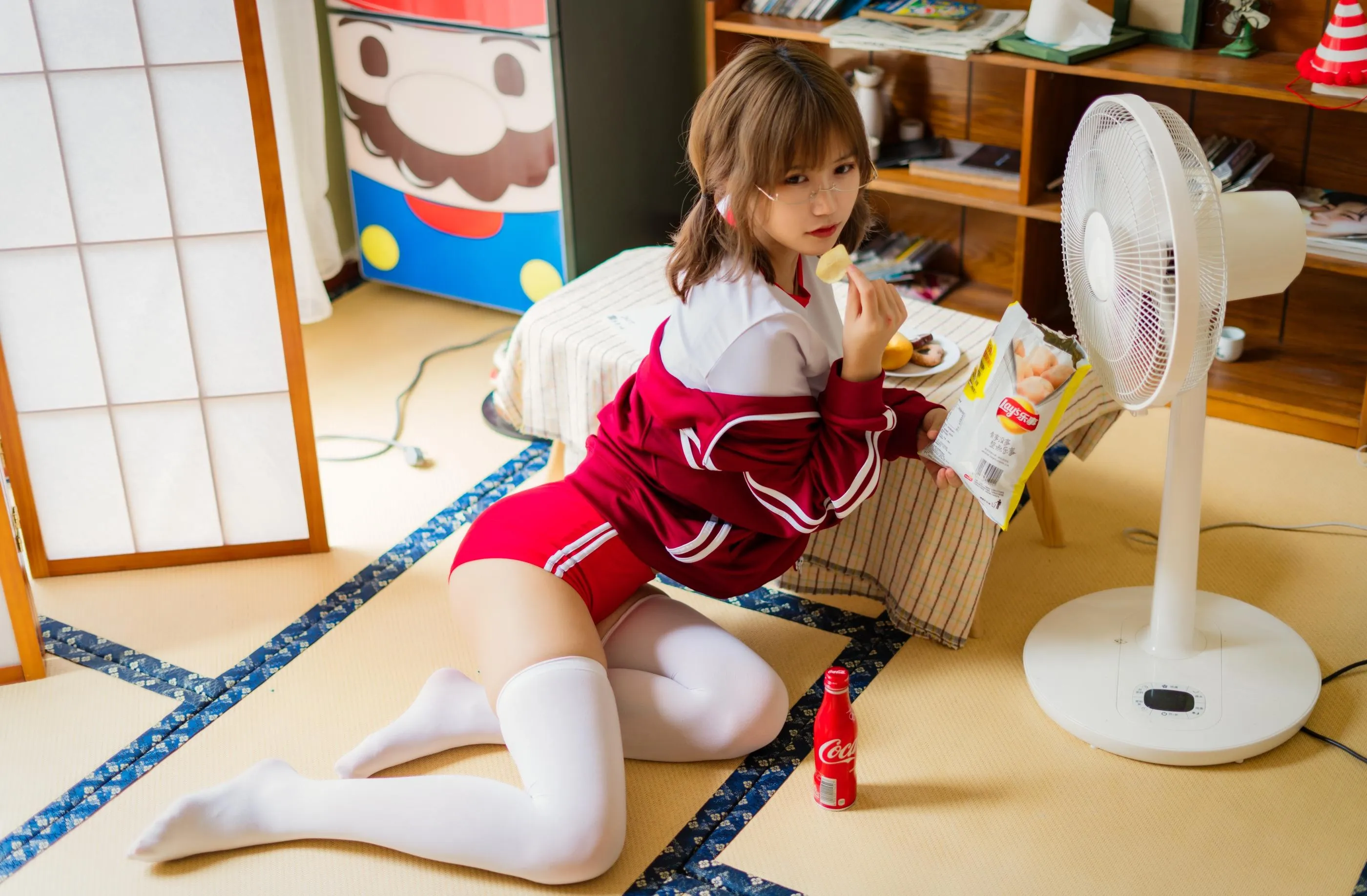 小仓千代w – NO.07 红色体操服 [48P]插图8